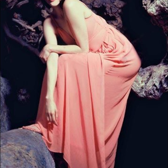 Unif chiffon maxi wrap dress - Picture 2 of 2